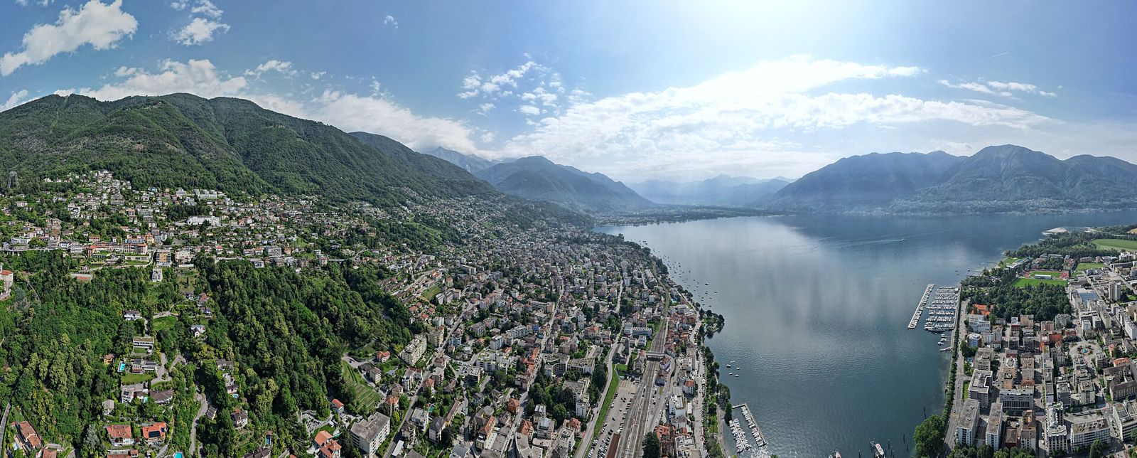 Locarno et le lac Majeur